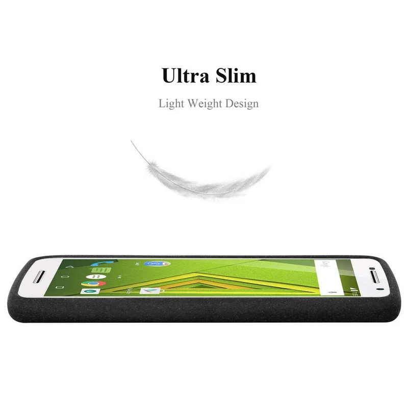 Cadorabo Hülle kompatibel mit Motorola MOTO X PLAY Schutzhülle aus flexiblem TPU Silikon