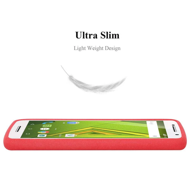 Cadorabo Hülle kompatibel mit Motorola MOTO X PLAY Schutzhülle aus flexiblem TPU Silikon
