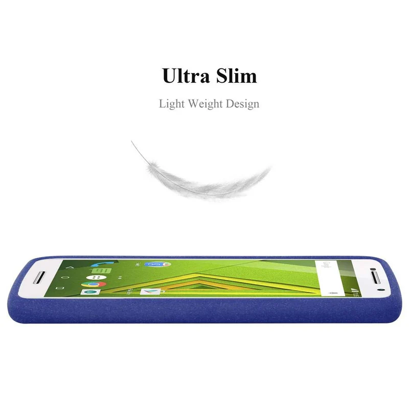 Cadorabo Hülle kompatibel mit Motorola MOTO X PLAY Schutzhülle aus flexiblem TPU Silikon