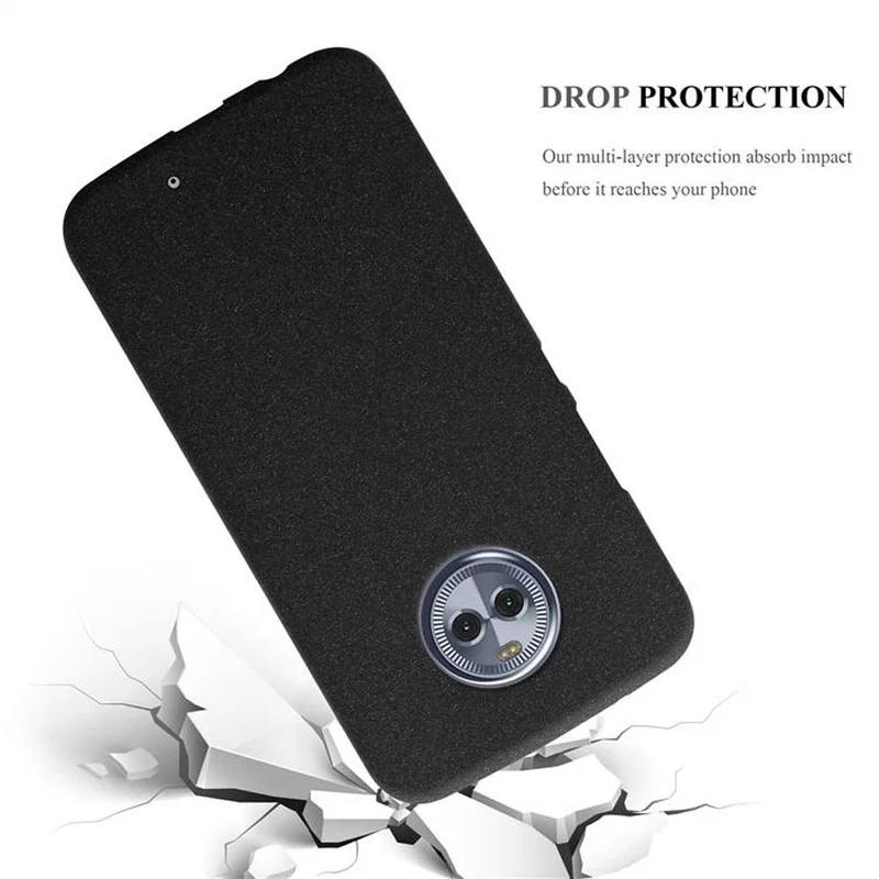 Cadorabo Hülle kompatibel mit Motorola MOTO X4 Schutzhülle aus flexiblem TPU Silikon
