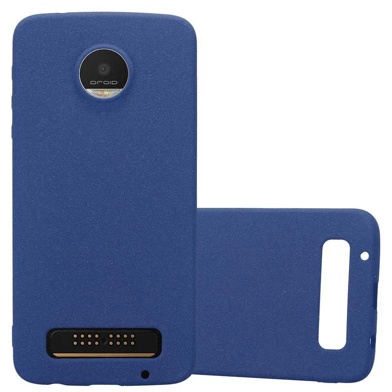 Cadorabo Hülle kompatibel mit Motorola MOTO Z PLAY Schutzhülle aus flexiblem TPU Silikon