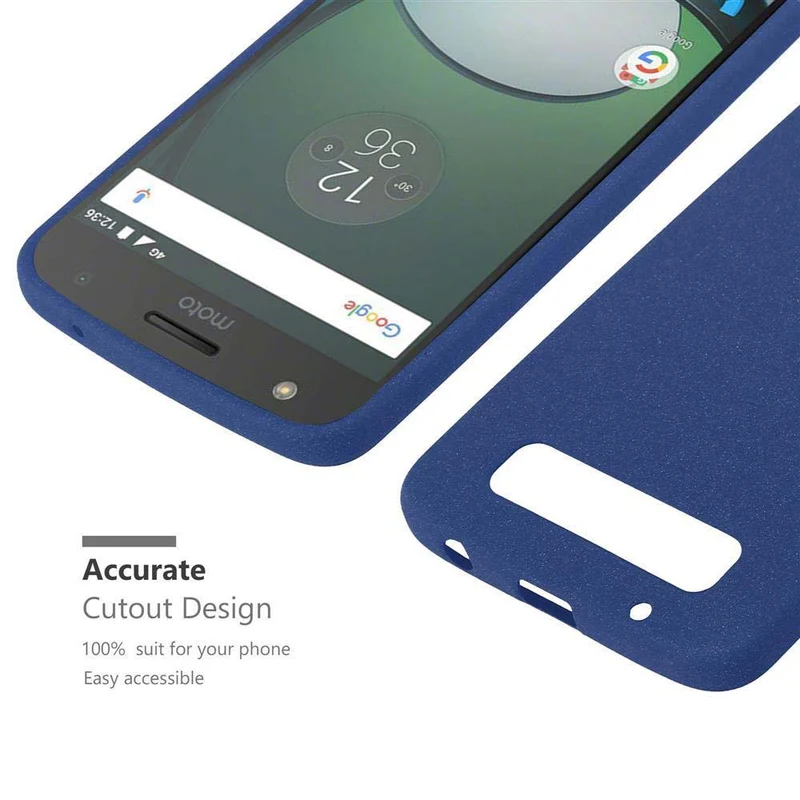 Cadorabo Hülle kompatibel mit Motorola MOTO Z PLAY Schutzhülle aus flexiblem TPU Silikon