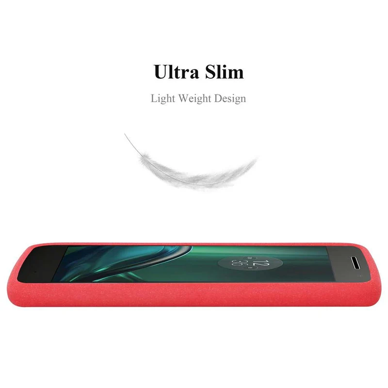Cadorabo Hülle kompatibel mit Motorola MOTO G4 PLAY Schutzhülle aus flexiblem TPU Silikon