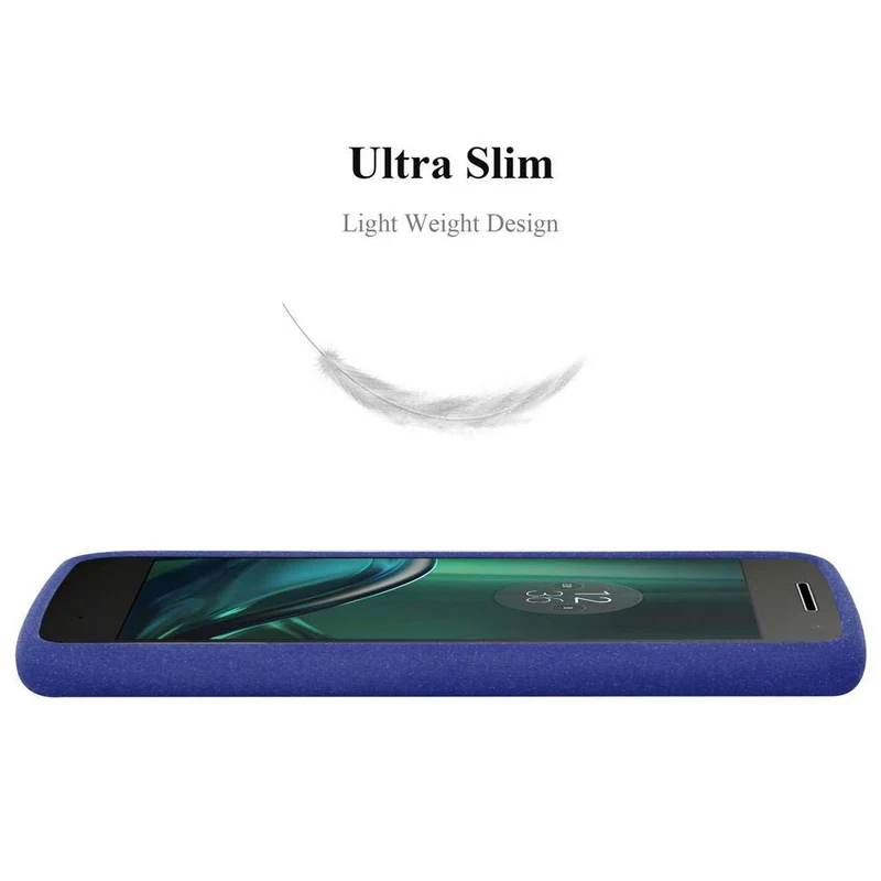 Cadorabo Hülle kompatibel mit Motorola MOTO G4 PLAY Schutzhülle aus flexiblem TPU Silikon