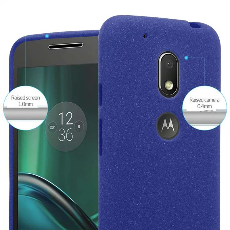 Cadorabo Hülle kompatibel mit Motorola MOTO G4 PLAY Schutzhülle aus flexiblem TPU Silikon