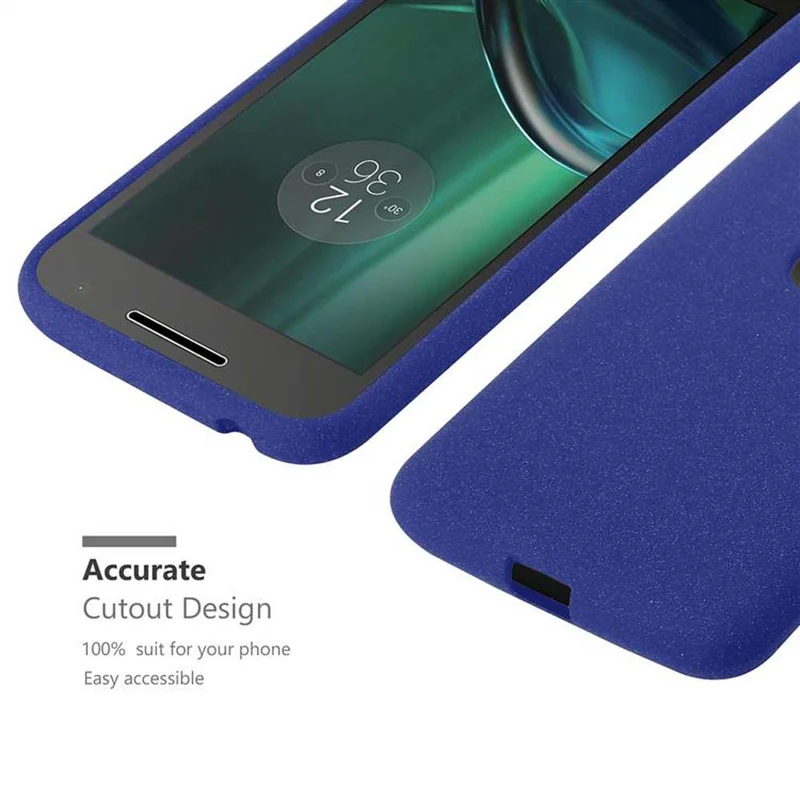 Cadorabo Hülle kompatibel mit Motorola MOTO G4 PLAY Schutzhülle aus flexiblem TPU Silikon