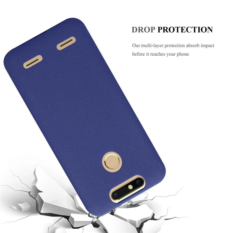 Cadorabo Hülle kompatibel mit ZTE Blade V8 MINI Schutzhülle aus flexiblem TPU Silikon
