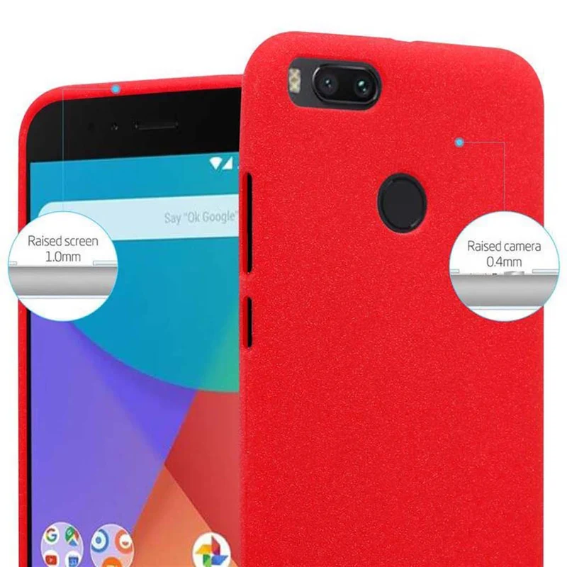 Cadorabo Hülle kompatibel mit Xiaomi Mi A1 / Mi 5X Schutzhülle aus flexiblem TPU Silikon