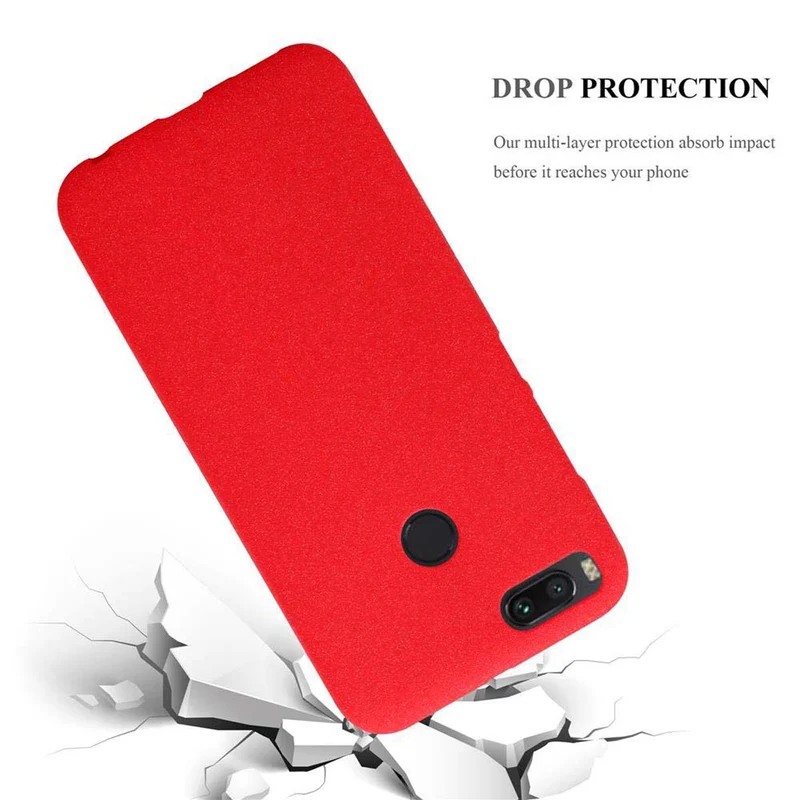 Cadorabo Hülle kompatibel mit Xiaomi Mi A1 / Mi 5X Schutzhülle aus flexiblem TPU Silikon