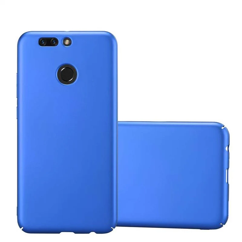 Cadorabo Hülle kompatibel mit Honor 8 PRO Hard Case Schutzhülle in Metall Optik gegen Kratzer und Stöße