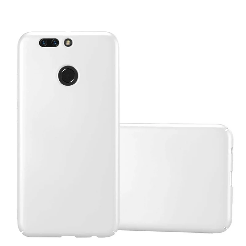 Cadorabo Hülle kompatibel mit Honor 8 PRO Hard Case Schutzhülle in Metall Optik gegen Kratzer und Stöße