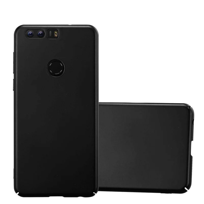 Cadorabo Hülle kompatibel mit Honor 8 / 8 PREMIUM Hard Case Schutzhülle in Metall Optik gegen Kratzer und Stöße