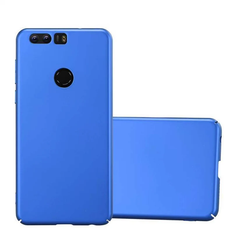 Cadorabo Hülle kompatibel mit Honor 8 / 8 PREMIUM Hard Case Schutzhülle in Metall Optik gegen Kratzer und Stöße