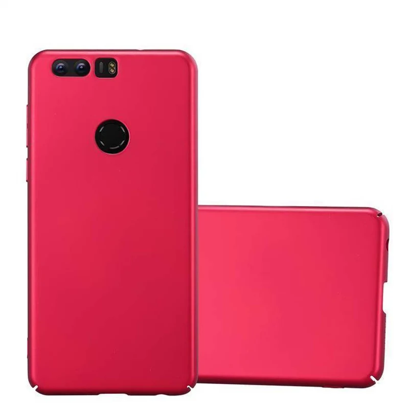 Cadorabo Hülle kompatibel mit Honor 8 / 8 PREMIUM Hard Case Schutzhülle in Metall Optik gegen Kratzer und Stöße
