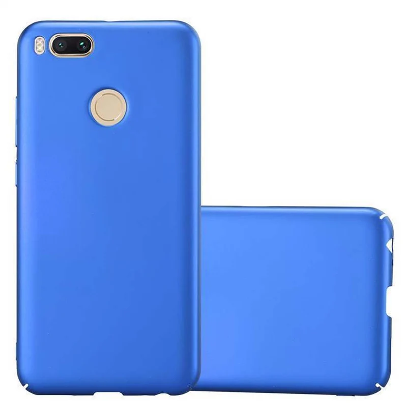 Cadorabo Hülle kompatibel mit Xiaomi Mi A1 / Mi 5X Hard Case Schutzhülle in Metall Optik gegen Kratzer und Stöße