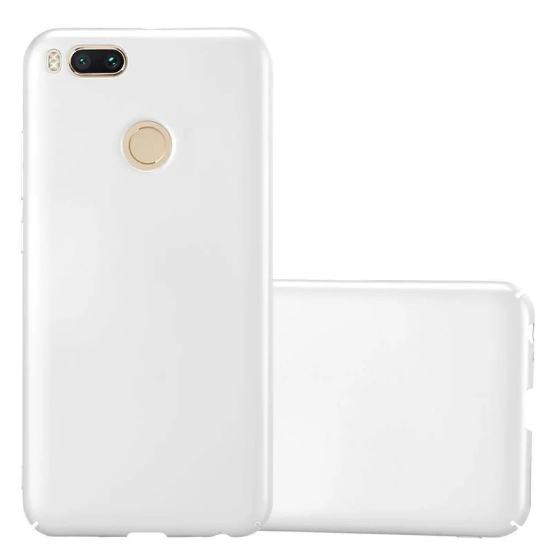 Cadorabo Hülle kompatibel mit Xiaomi Mi A1 / Mi 5X Hard Case Schutzhülle in Metall Optik gegen Kratzer und Stöße