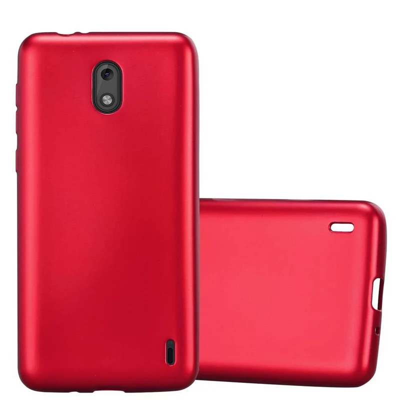 Cadorabo Hülle kompatibel mit Nokia 2 2017 Schutzhülle aus flexiblem TPU Silikon