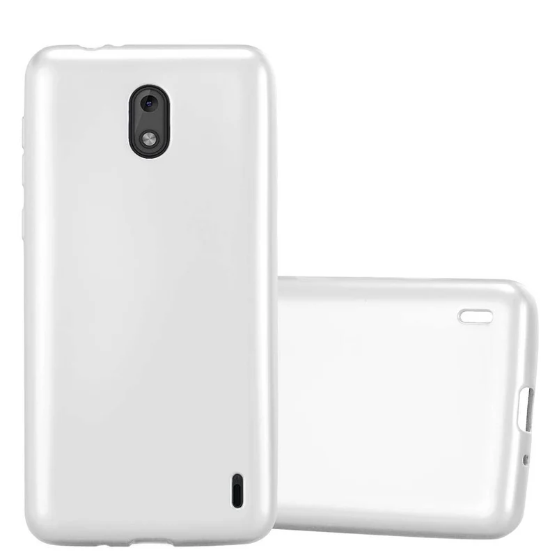 Cadorabo Hülle kompatibel mit Nokia 2 2017 Schutzhülle aus flexiblem TPU Silikon