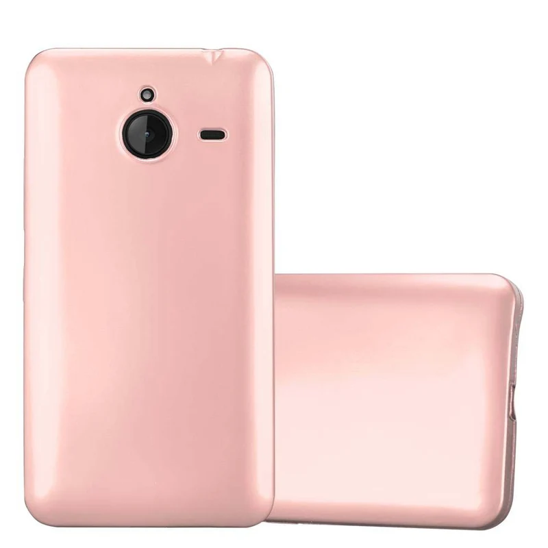 Cadorabo Hülle kompatibel mit Nokia Lumia 640 XL Schutzhülle aus flexiblem TPU Silikon