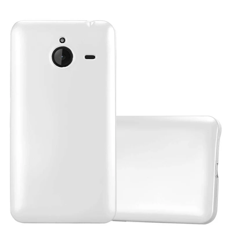 Cadorabo Hülle kompatibel mit Nokia Lumia 640 XL Schutzhülle aus flexiblem TPU Silikon