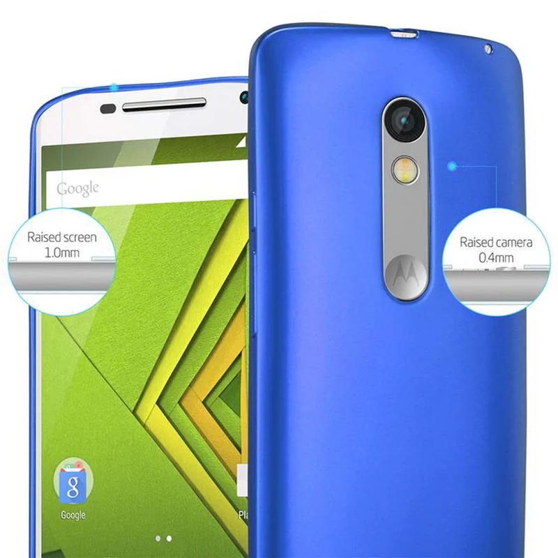 Cadorabo Hülle kompatibel mit Motorola MOTO X PLAY Schutzhülle aus flexiblem TPU Silikon