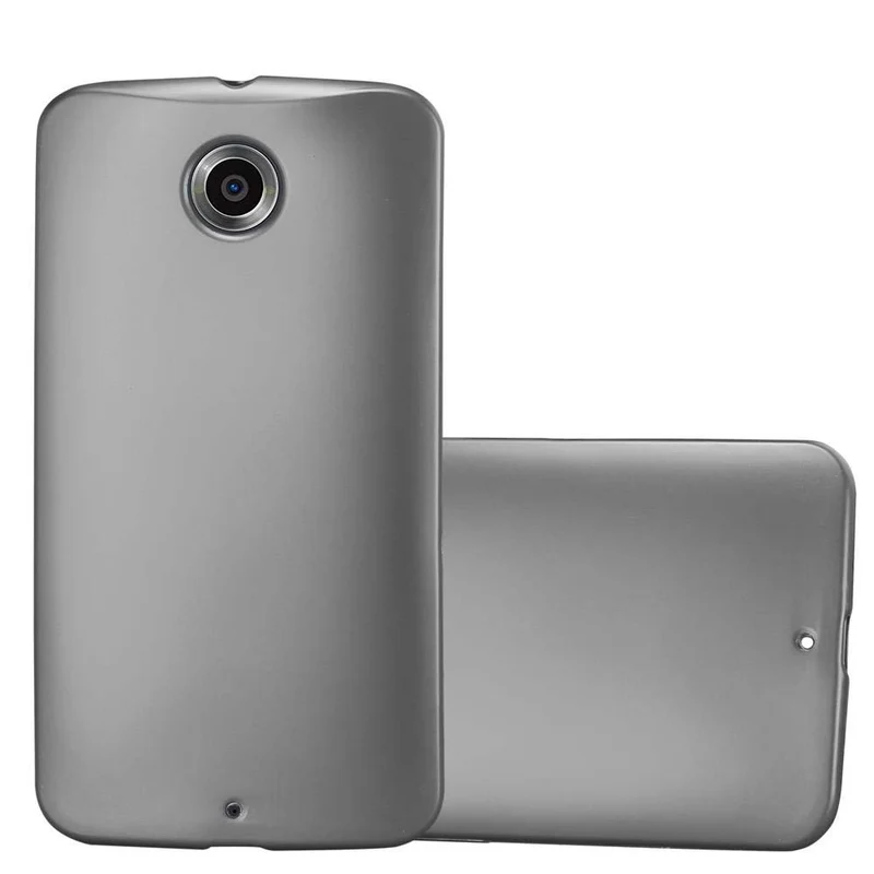 Cadorabo Hülle kompatibel mit Motorola Google NEXUS 6 Schutzhülle aus flexiblem TPU Silikon