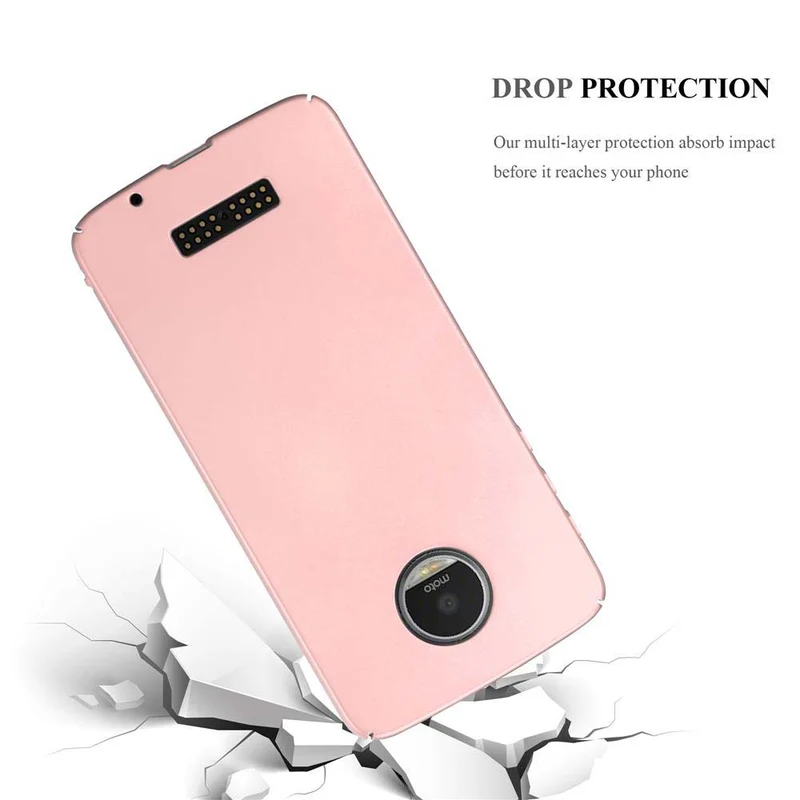 Cadorabo Hülle kompatibel mit Motorola MOTO Z Schutzhülle aus flexiblem TPU Silikon