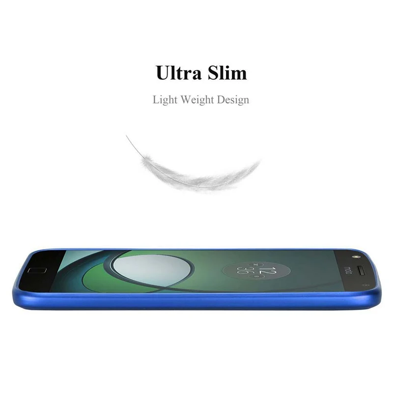Cadorabo Hülle kompatibel mit Motorola MOTO Z PLAY Schutzhülle aus flexiblem TPU Silikon
