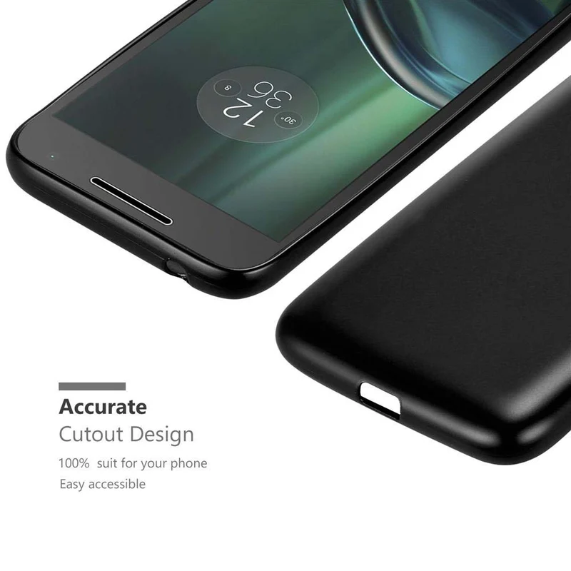 Cadorabo Hülle kompatibel mit Motorola MOTO G4 PLAY Schutzhülle aus flexiblem TPU Silikon