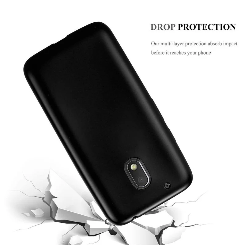 Cadorabo Hülle kompatibel mit Motorola MOTO G4 PLAY Schutzhülle aus flexiblem TPU Silikon