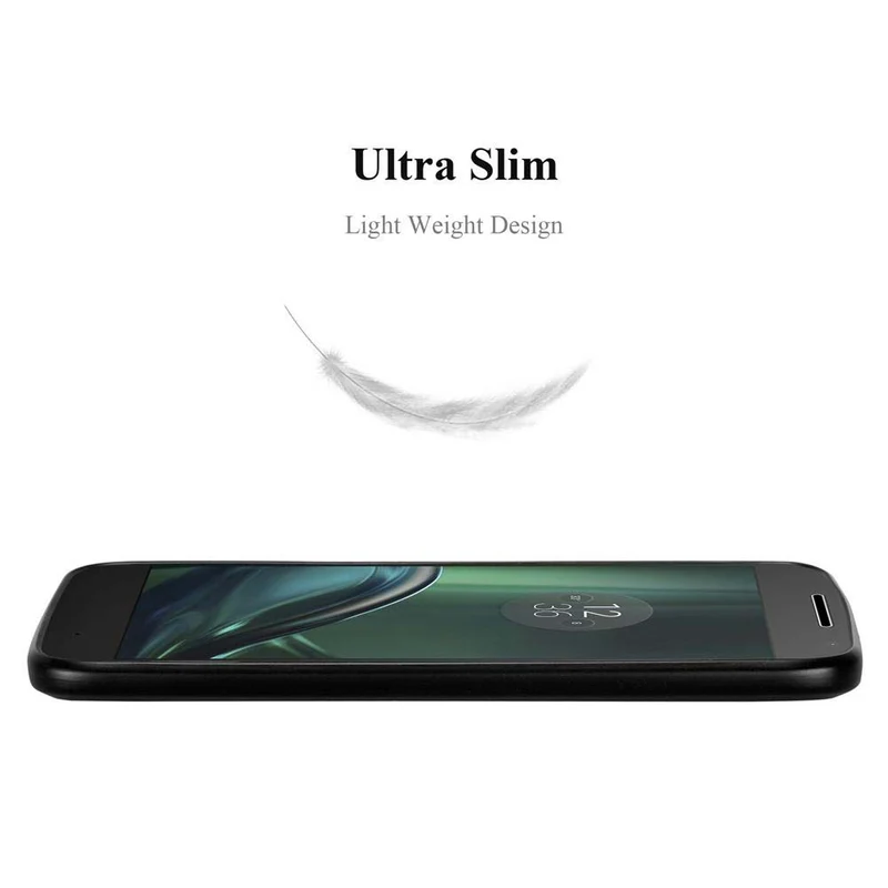 Cadorabo Hülle kompatibel mit Motorola MOTO G4 PLAY Schutzhülle aus flexiblem TPU Silikon