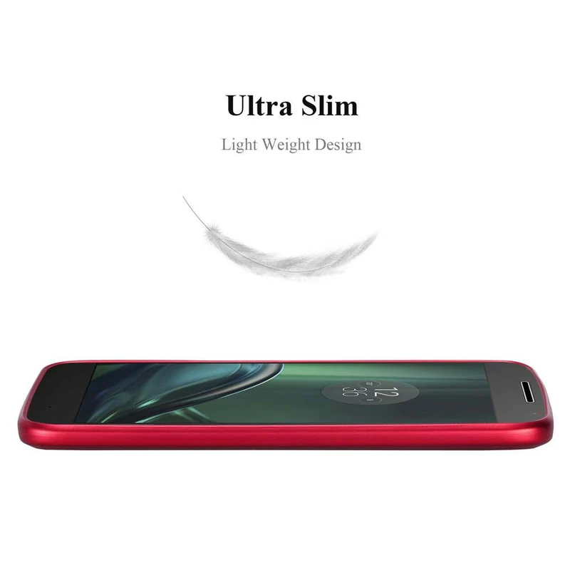 Cadorabo Hülle kompatibel mit Motorola MOTO G4 PLAY Schutzhülle aus flexiblem TPU Silikon