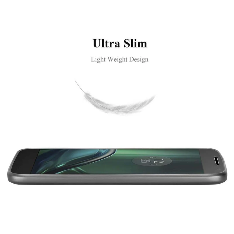 Cadorabo Hülle kompatibel mit Motorola MOTO G4 PLAY Schutzhülle aus flexiblem TPU Silikon