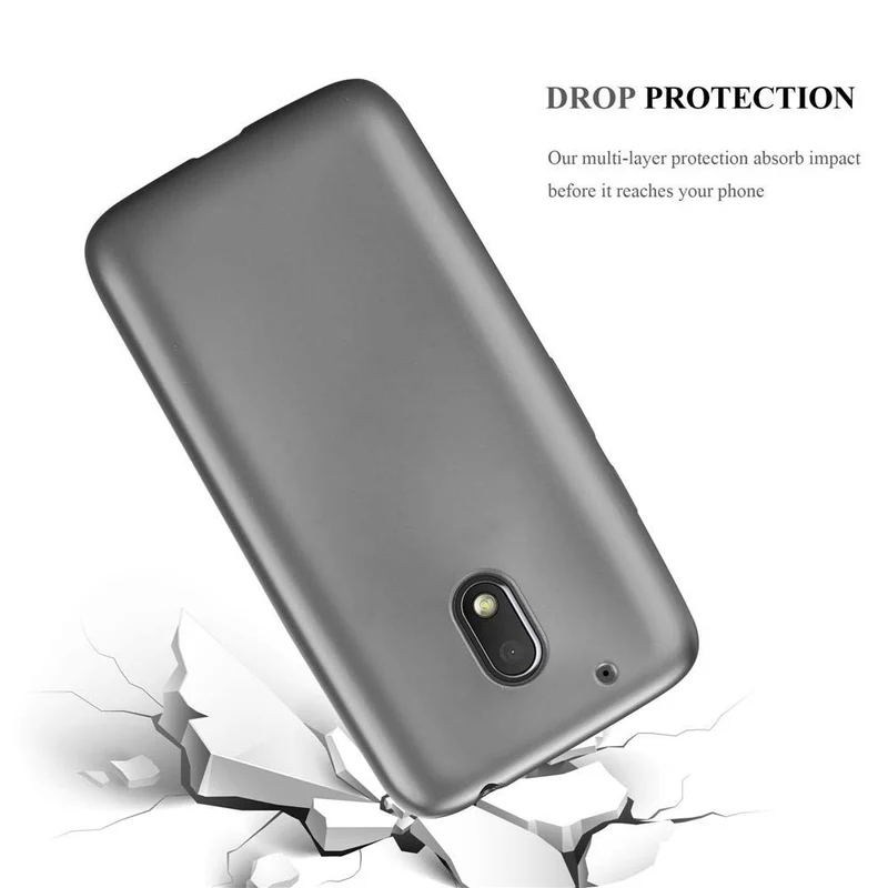 Cadorabo Hülle kompatibel mit Motorola MOTO G4 PLAY Schutzhülle aus flexiblem TPU Silikon