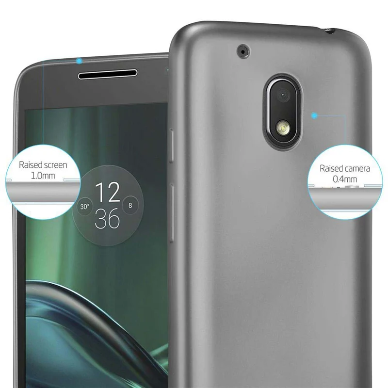 Cadorabo Hülle kompatibel mit Motorola MOTO G4 PLAY Schutzhülle aus flexiblem TPU Silikon
