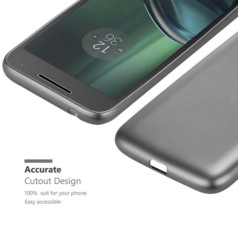 Cadorabo Hülle kompatibel mit Motorola MOTO G4 PLAY Schutzhülle aus flexiblem TPU Silikon