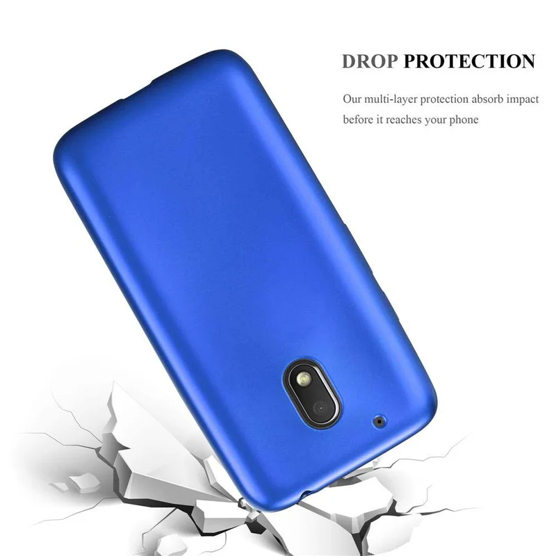 Cadorabo Hülle kompatibel mit Motorola MOTO G4 PLAY Schutzhülle aus flexiblem TPU Silikon