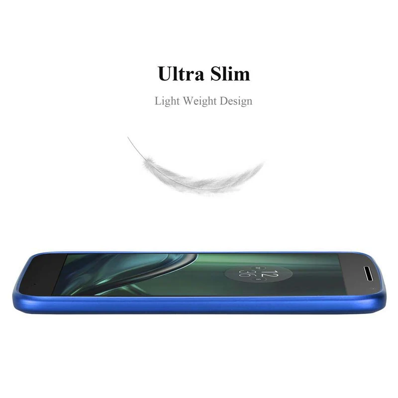 Cadorabo Hülle kompatibel mit Motorola MOTO G4 PLAY Schutzhülle aus flexiblem TPU Silikon