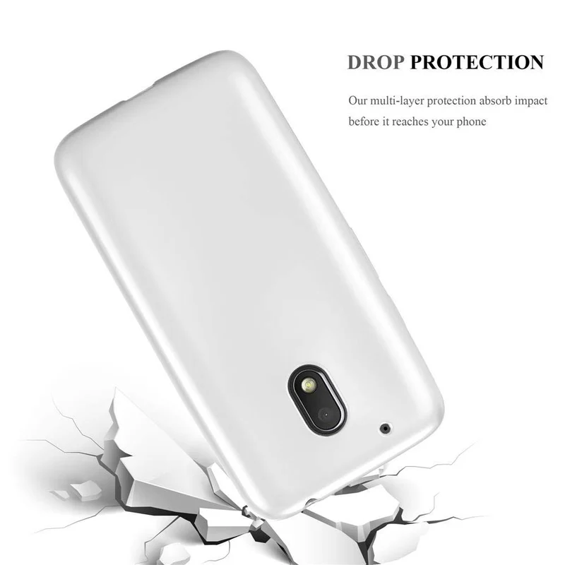 Cadorabo Hülle kompatibel mit Motorola MOTO G4 PLAY Schutzhülle aus flexiblem TPU Silikon