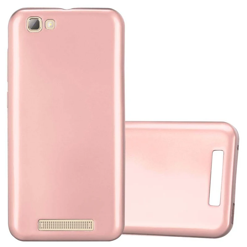 Cadorabo Hülle kompatibel mit ZTE Blade A612 Schutzhülle aus flexiblem TPU Silikon
