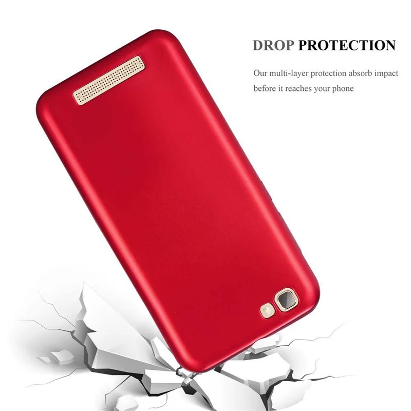 Cadorabo Hülle kompatibel mit ZTE Blade A612 Schutzhülle aus flexiblem TPU Silikon