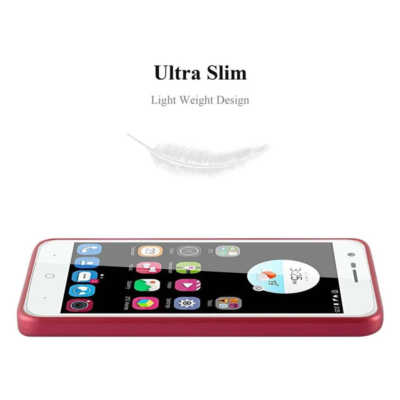 Cadorabo Hülle kompatibel mit ZTE Blade V8 MINI Schutzhülle aus flexiblem TPU Silikon