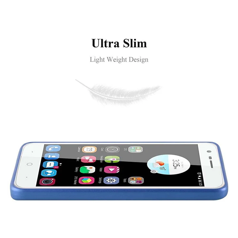 Cadorabo Hülle kompatibel mit ZTE Blade V8 MINI Schutzhülle aus flexiblem TPU Silikon