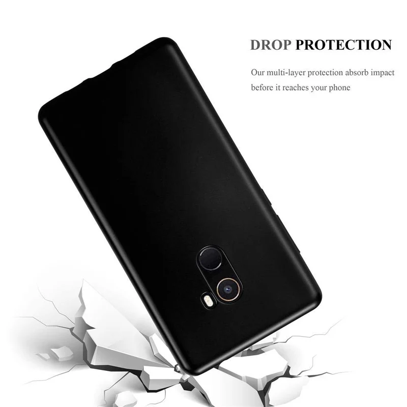 Cadorabo Hülle kompatibel mit Xiaomi Mi MIX 2 Schutzhülle aus flexiblem TPU Silikon