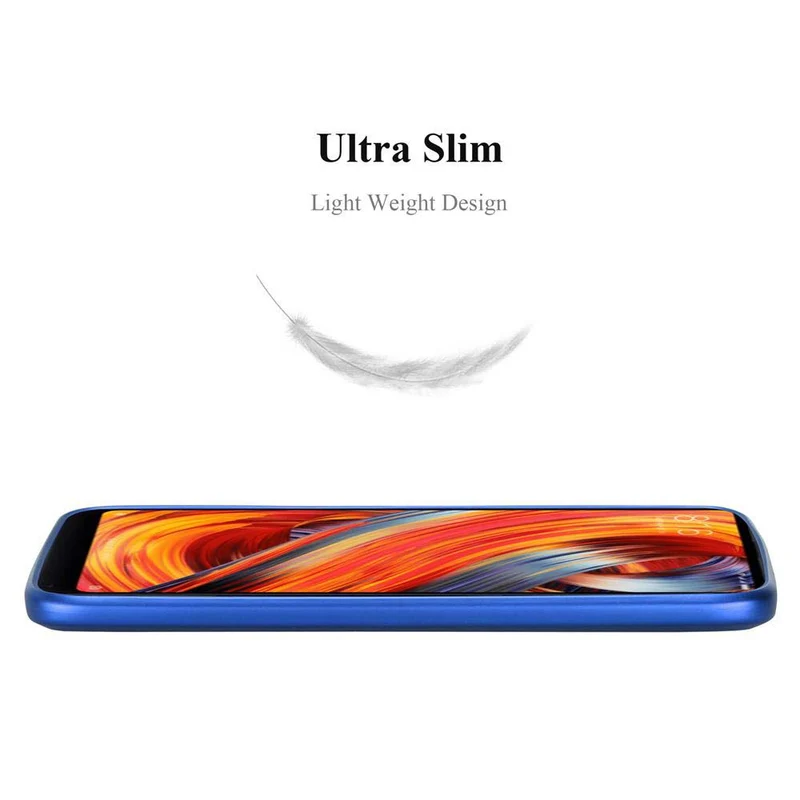 Cadorabo Hülle kompatibel mit Xiaomi Mi MIX 2 Schutzhülle aus flexiblem TPU Silikon