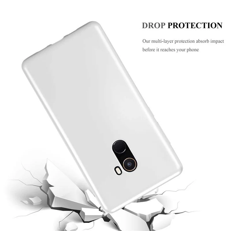 Cadorabo Hülle kompatibel mit Xiaomi Mi MIX 2 Schutzhülle aus flexiblem TPU Silikon