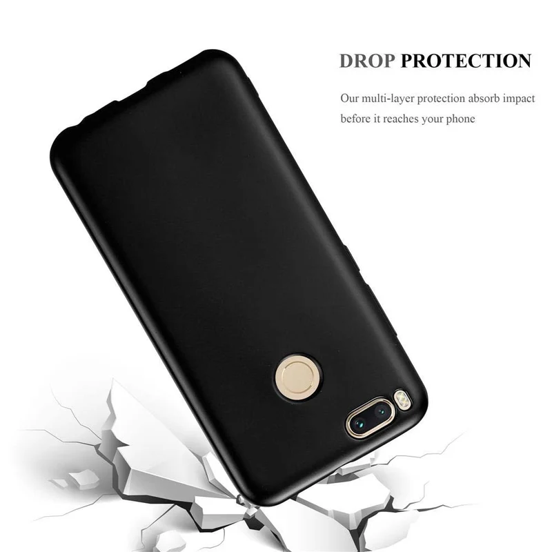 Cadorabo Hülle kompatibel mit Xiaomi Mi A1 / Mi 5X Schutzhülle aus flexiblem TPU Silikon