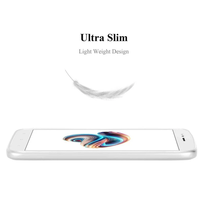 Cadorabo Hülle kompatibel mit Xiaomi Mi A1 / Mi 5X Schutzhülle aus flexiblem TPU Silikon