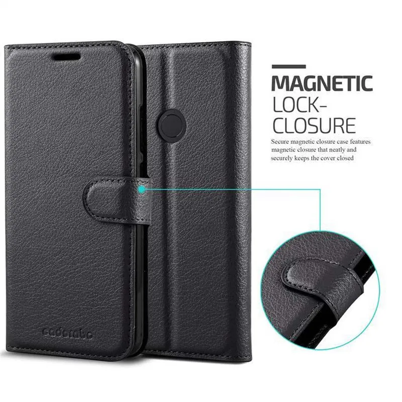 Cadorabo Hülle kompatibel mit Xiaomi Mi A2 / Mi 6X Schutzhülle mit Magnetverschluss, Standfunktion und Kartenfach