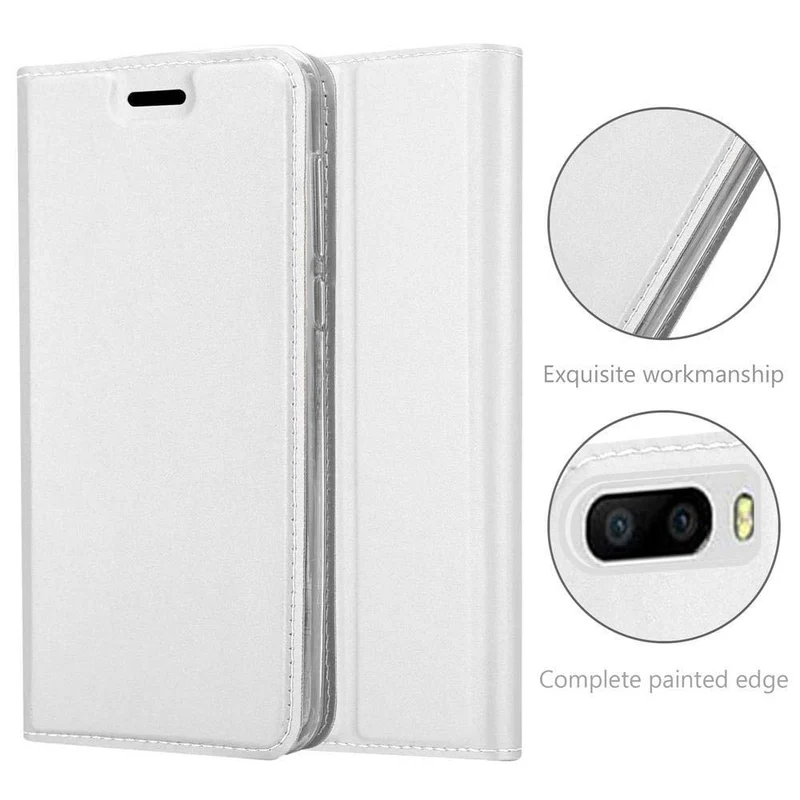 Cadorabo Hülle kompatibel mit Honor 6 PLUS Schutzhülle mit Magnetverschluss, Standfunktion und Kartenfach